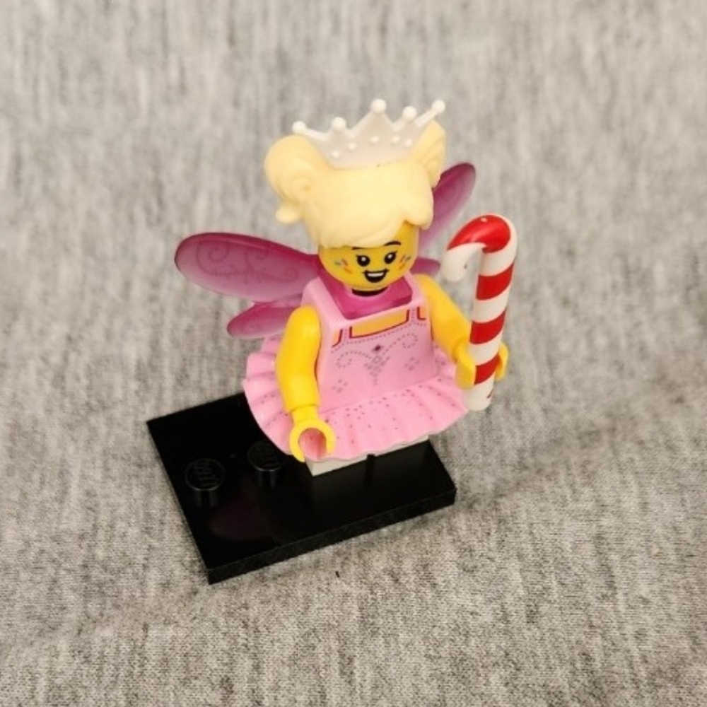 LEGO Minifigures Series 23 Bright Pink Fairy and Candy Cane Princess